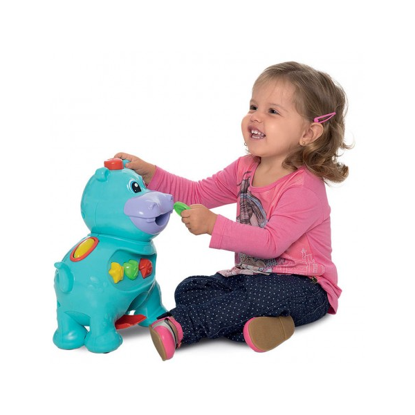 Amiguinho Comilão Hipopótamo - Mercotoys